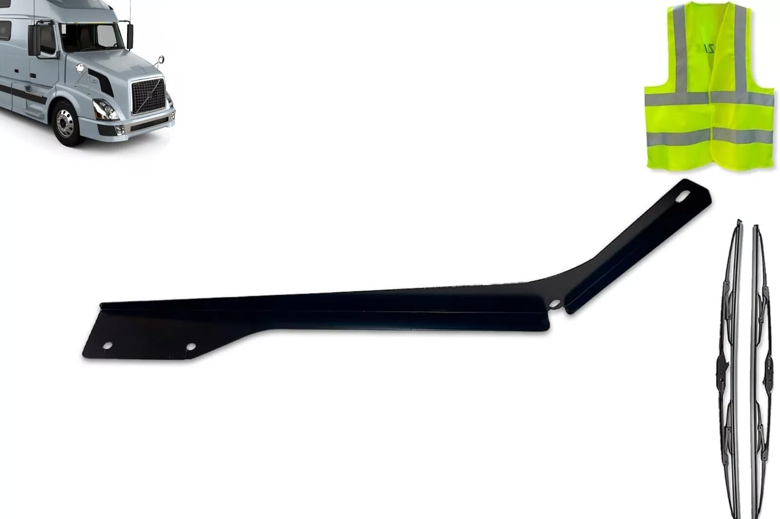 Compatible with Volvo VNL 2004-2017 Middle Cab Fairing Support Bracket R3, Right