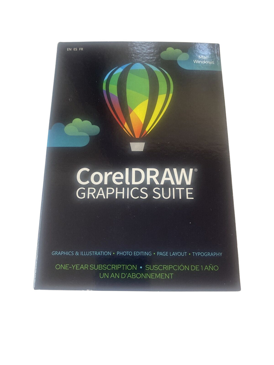 CorelDRAW Graphics Editing Software Model CORK1Z800F136