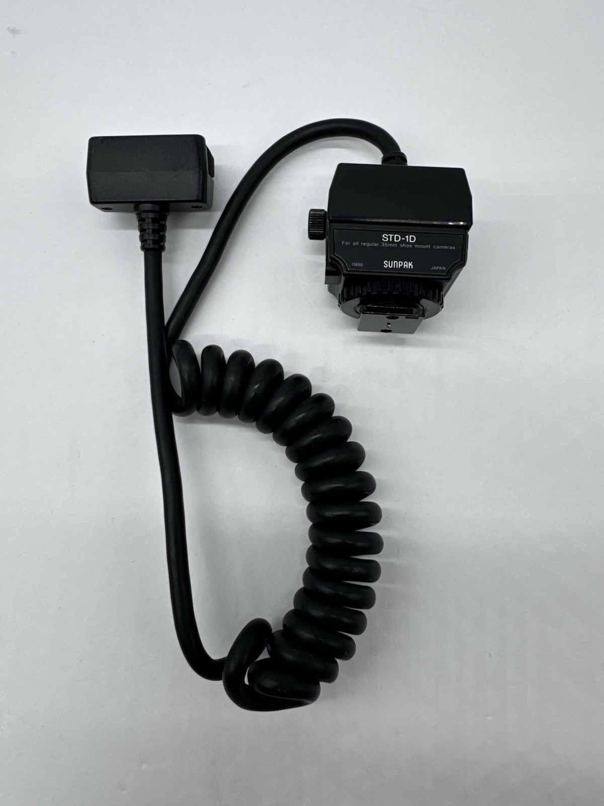 Sunpak STD-1D Off Camera Flash Shoe Cord Adapter Tested Working