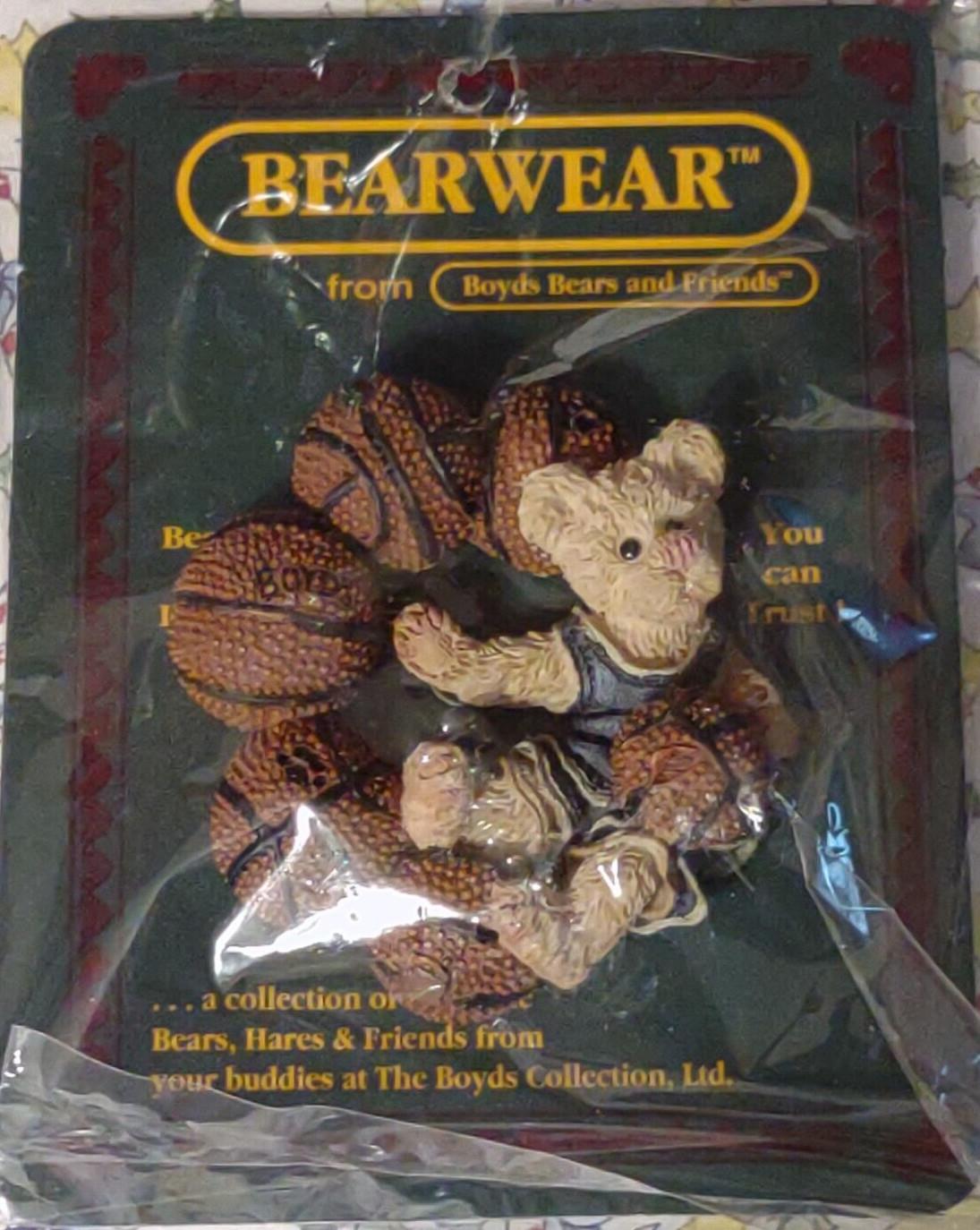 Boyd's Bears - Bearwear Pin J.B. & The Basketballs	#26100