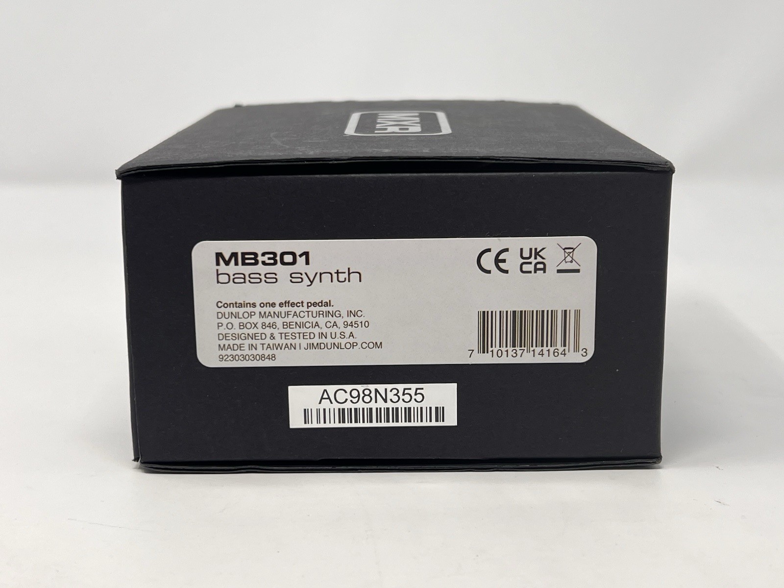 MXR MB301 Bass Synth Effects Pedal Gray