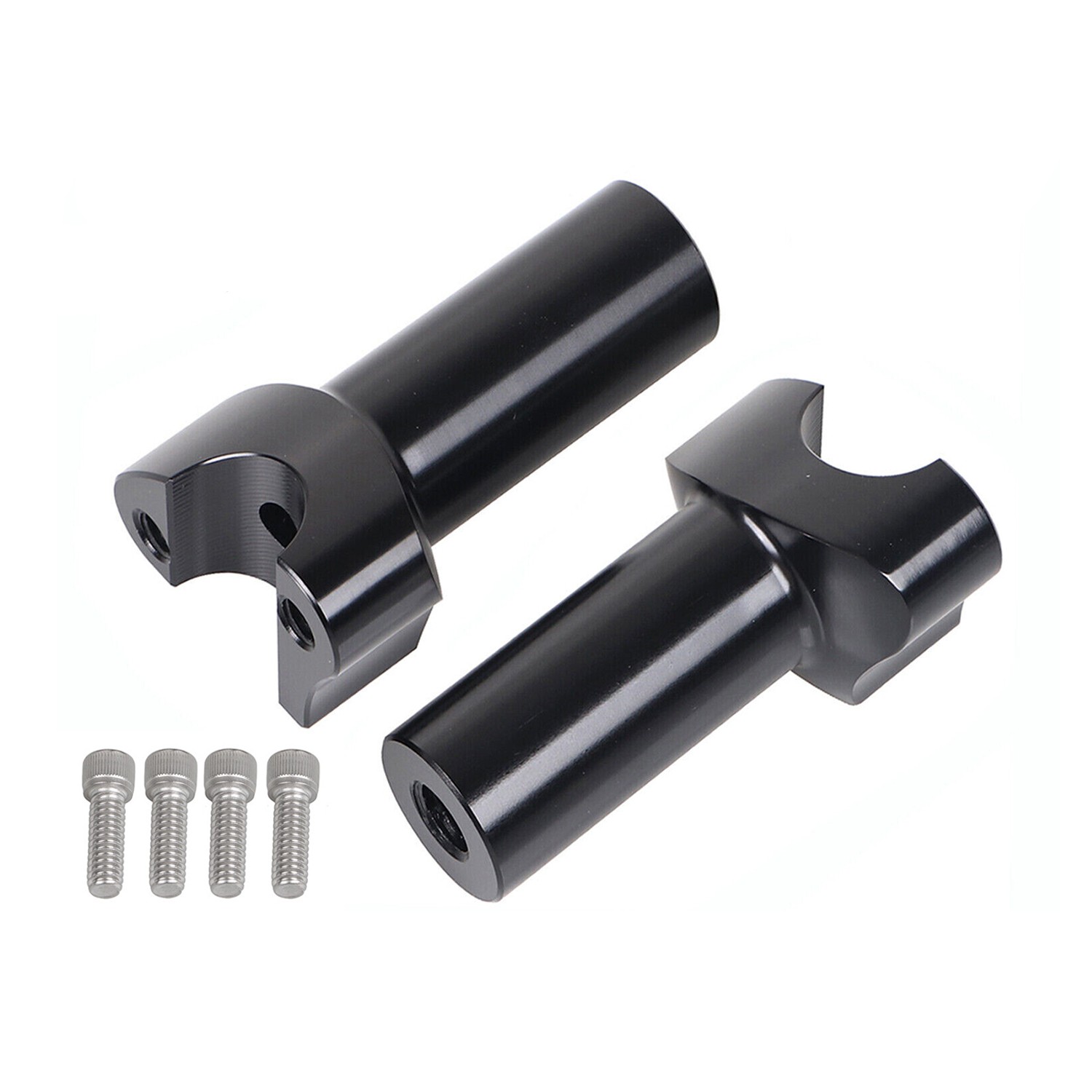 3 1/2" Straight Handlebar Risers Fit For Harley Softail Sportster XL883 XL883C
