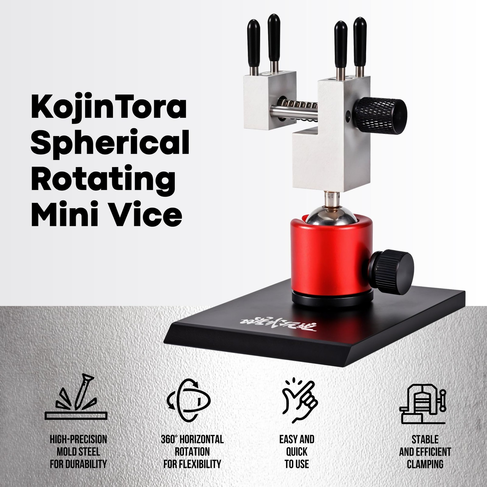 Kojintora Mini Vise Table Top - Vice For - Alloy 360