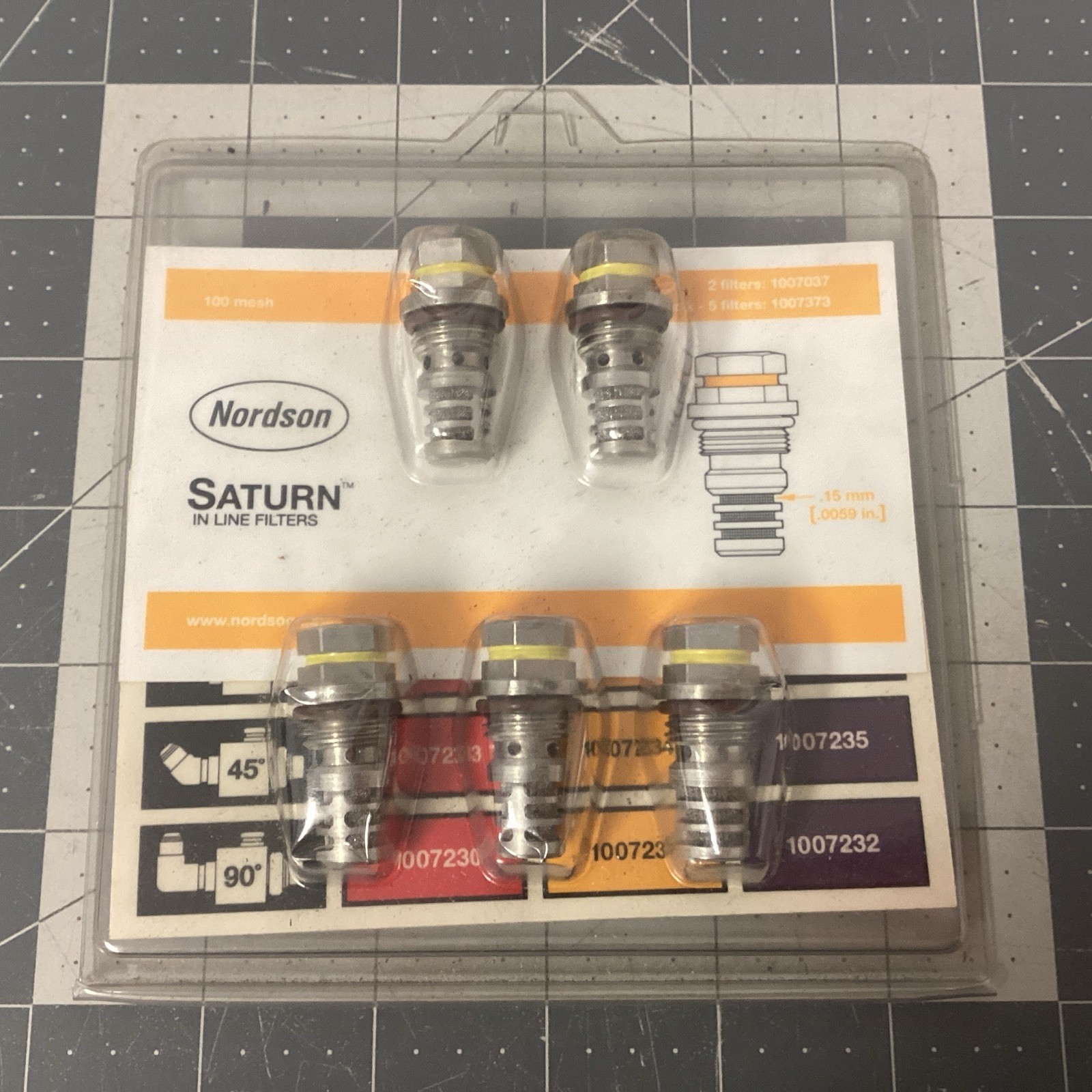 Nordson SATURN IN LINE FILTERS (5) (LMS11E)