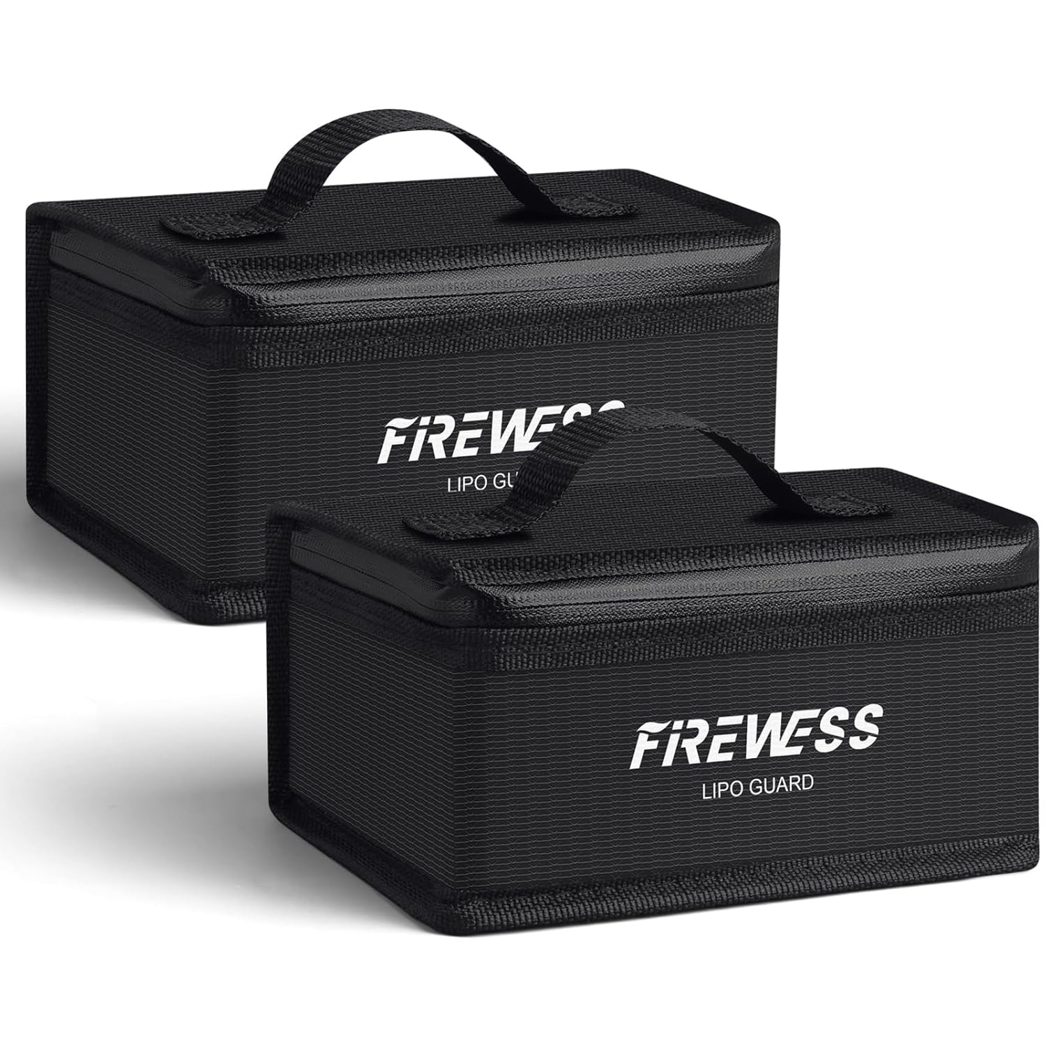 2 Pack Lipo Safe Bag Fireproof Lithium Battery Charging Storage Bag Explosion