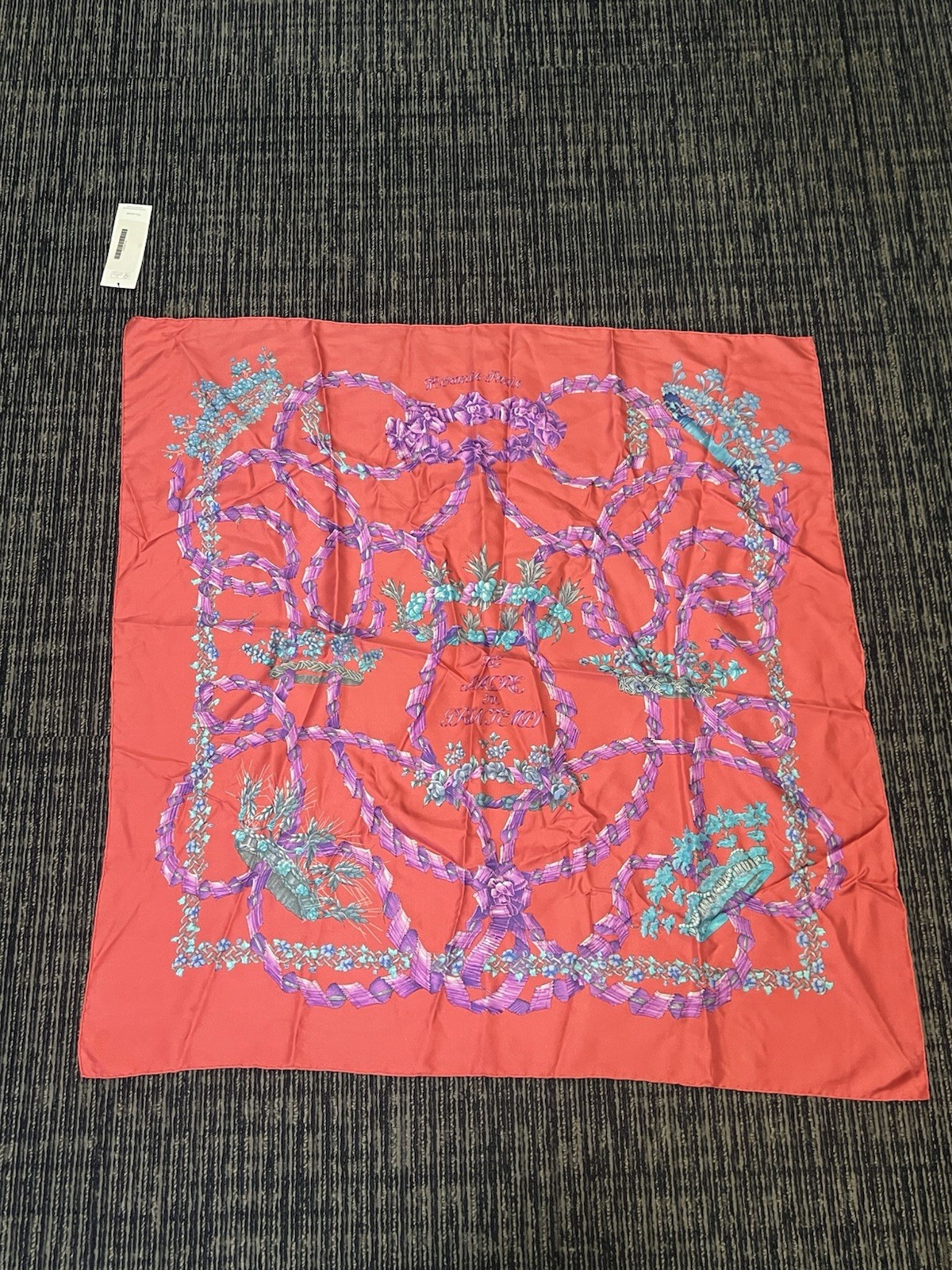 HERMÈS Le Sacre Du Printemps Women's Cashmere Silk 90 Carre Scarf
