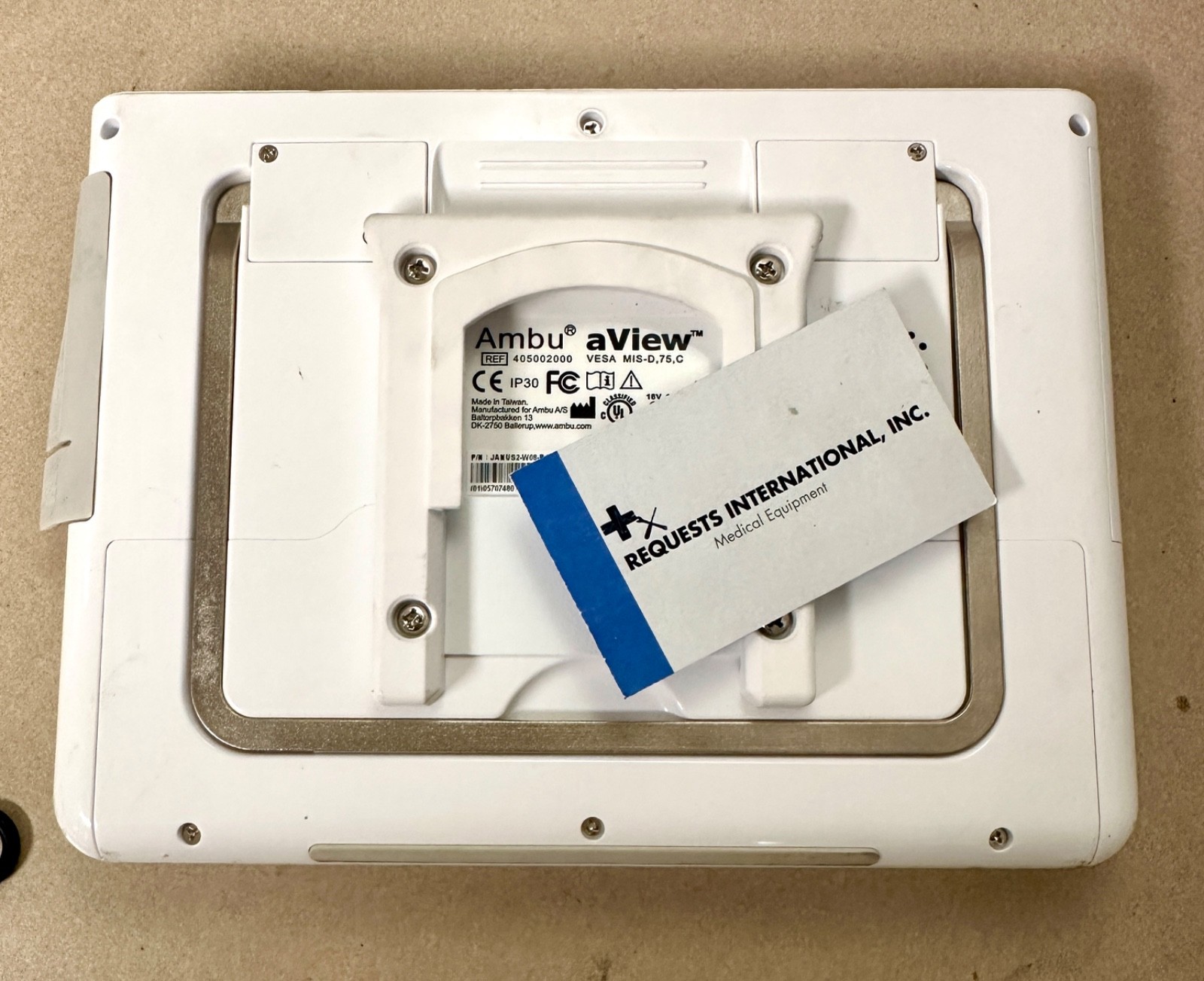 Ambu aView ref 405002000 monitor