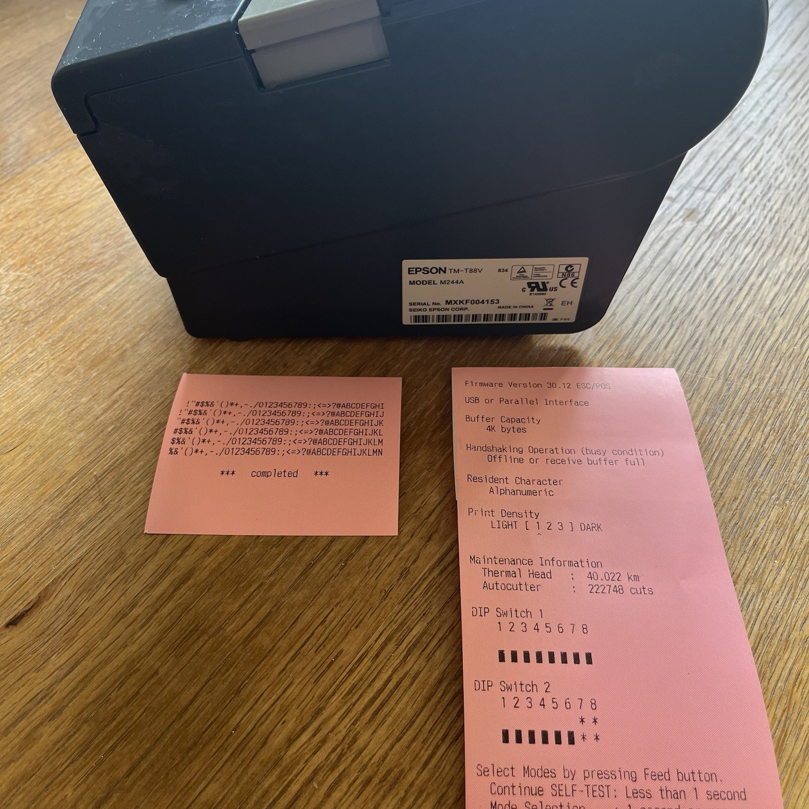 Epson OmniLink TM-T88VI Thermal Receipt Printer - Black