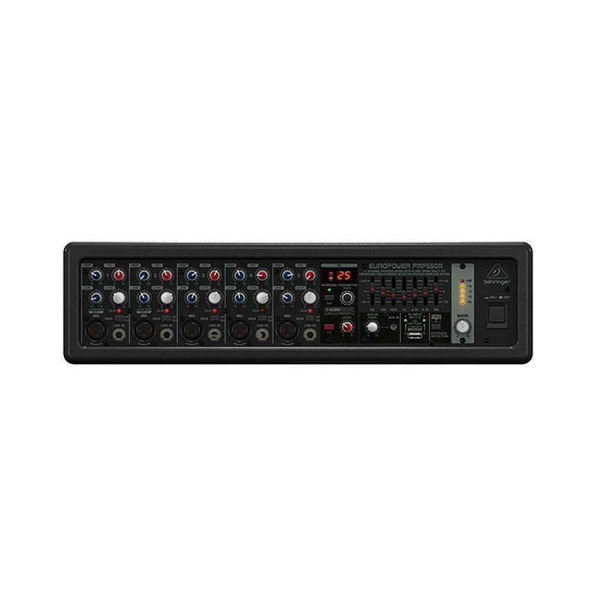Behringer Europower PMP550M 500-Watt 5-Channel Powered Rackmount Mixer