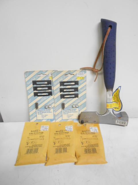 ESTWING 28 oz. Shingler's Hammer E3-CA w/ EXTRA ACCESSORY PARTS