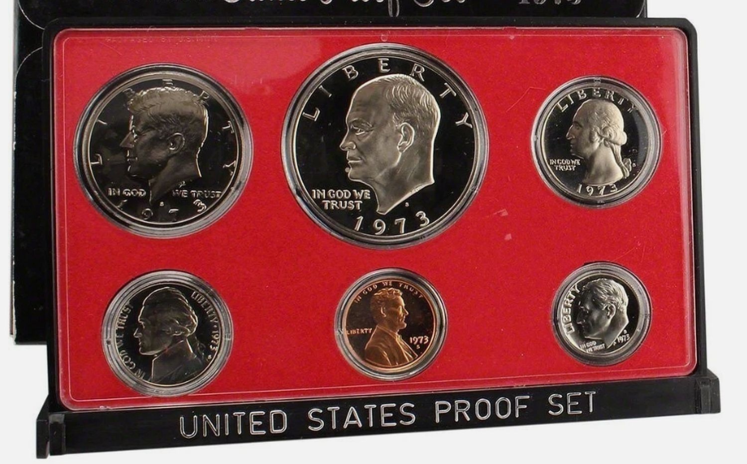 1973 S Proof Set U.S. Mint Original Government Packaging Free Shipp #1667