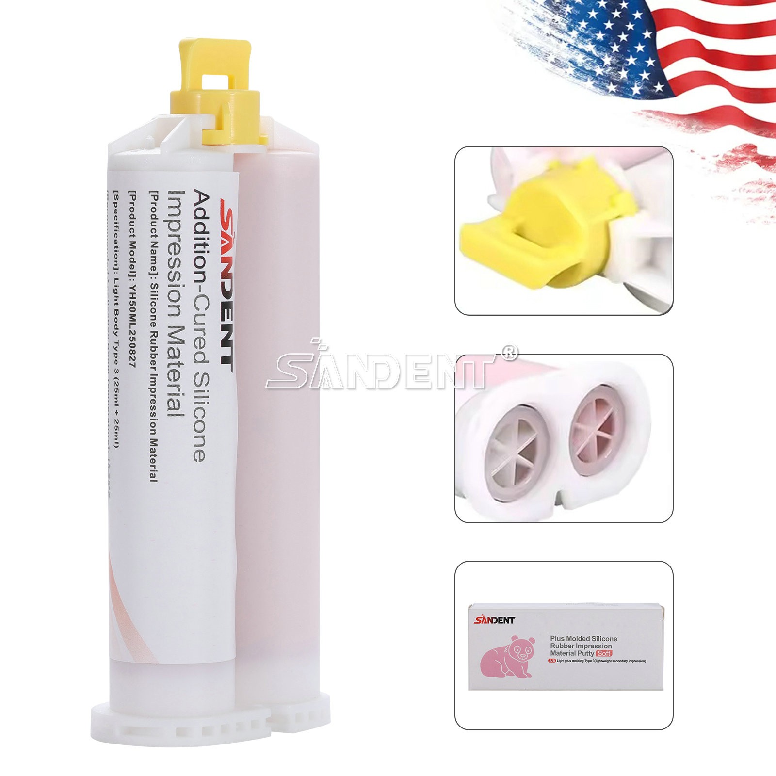 Dental VPS Impression Material Light Body Regular Set