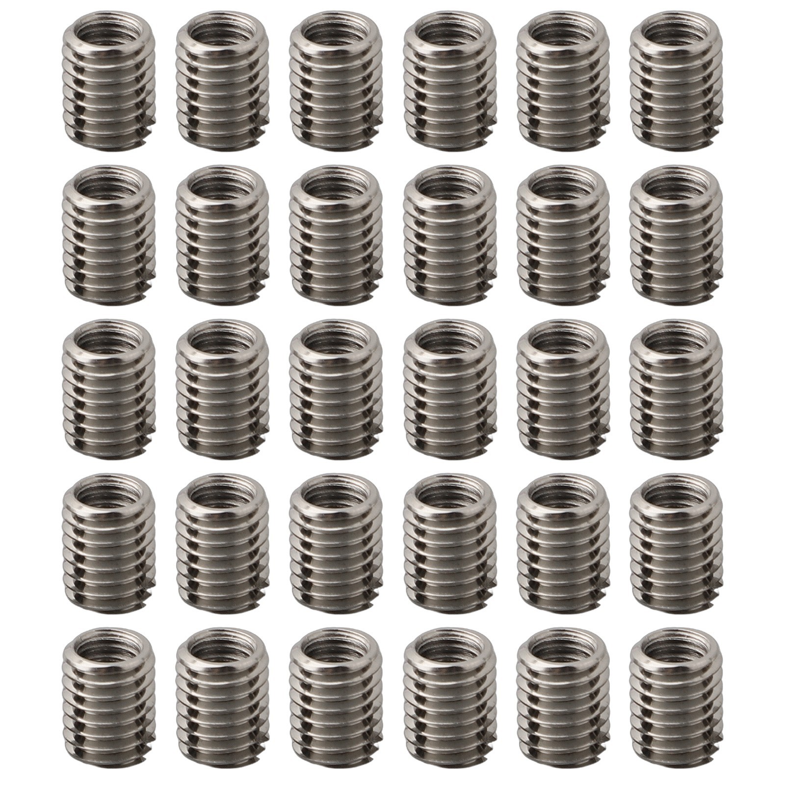 Thread Reducer Inserts Outer M8*1.25 Threaded 10MM 30pcs Adapter Hardware
