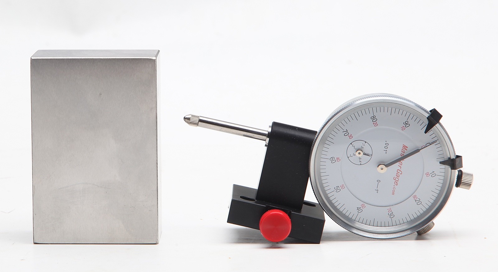 1-2-3 MicroGage Ultra-Precision Block W/On-Board Dial Indicator