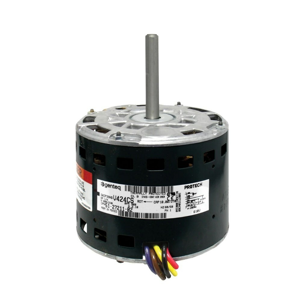 OEM Rheem Protech 51-27211-02 Blower Motor 1/4 HP 825 RPM 2 SPD 208-230/1/50-60