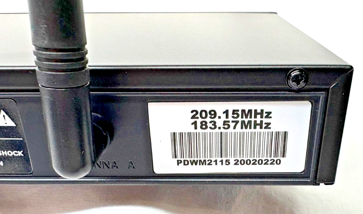 Pyle Professional PDWM2115 Wireless Microphone System - New