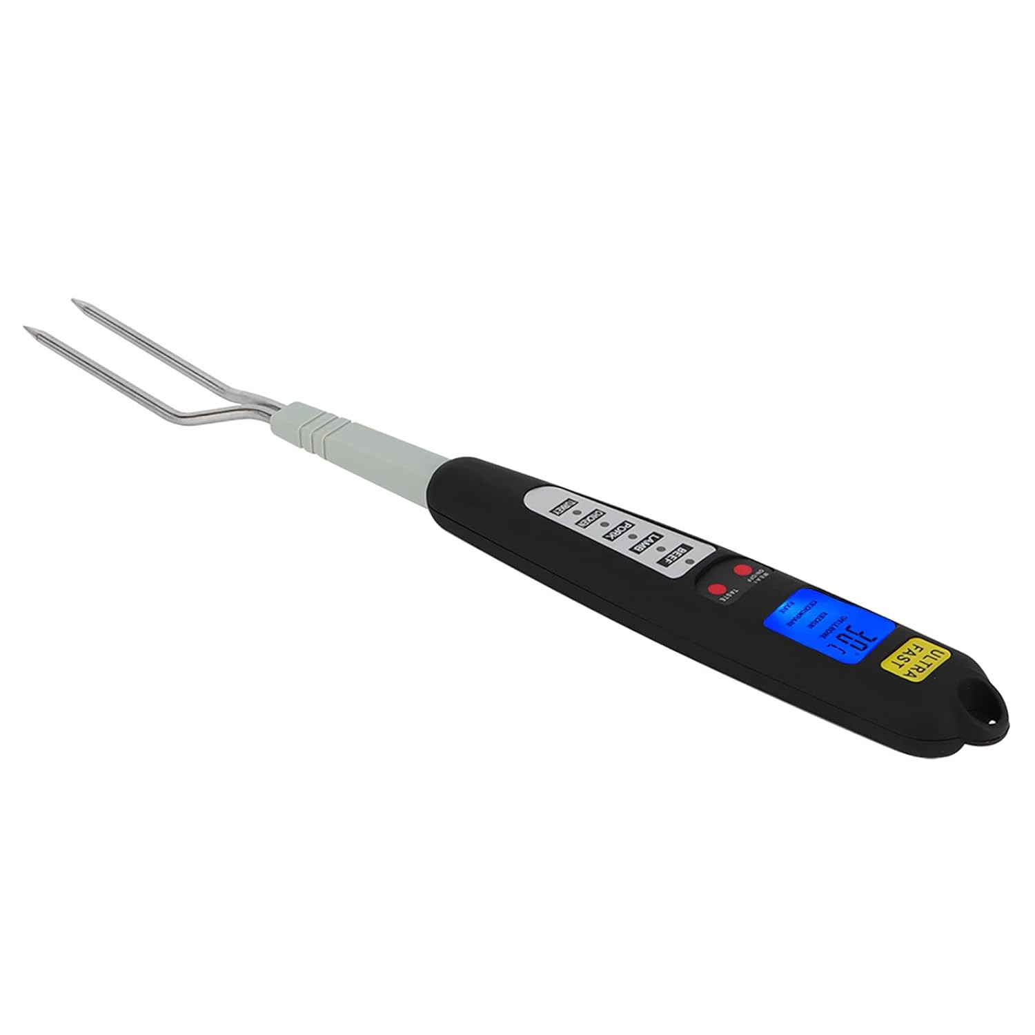 Digital Meat BBQ Thermometer Cooking Fork Read Dual Probe LED Display, Perfectly