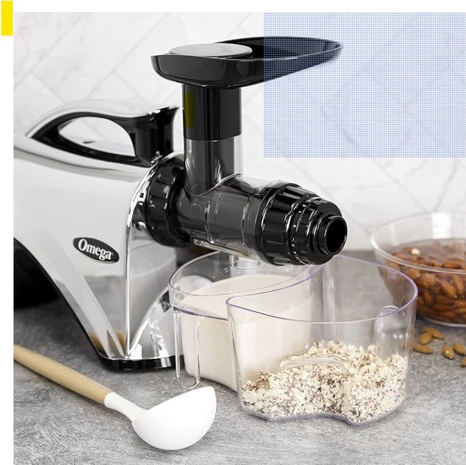 Omega Nutrition System Juice Extractor - Silver (NC800HDS)