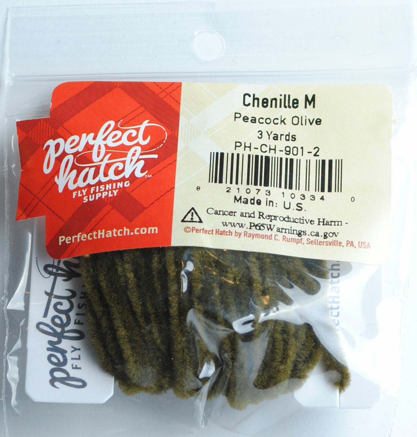 Perfect Hatch Chenille - Medium (Wooly Bugger)