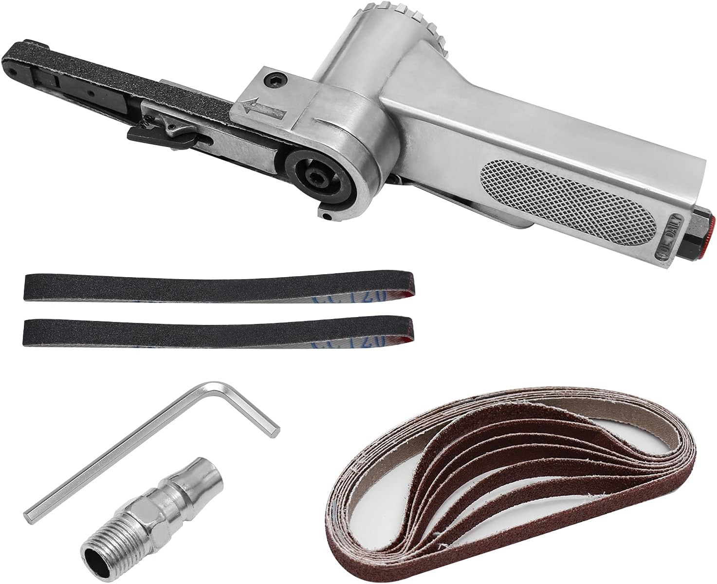 Mini Handheld Angle Grinder Industrial Pneumatic Tool Mini Air Belt Sander....