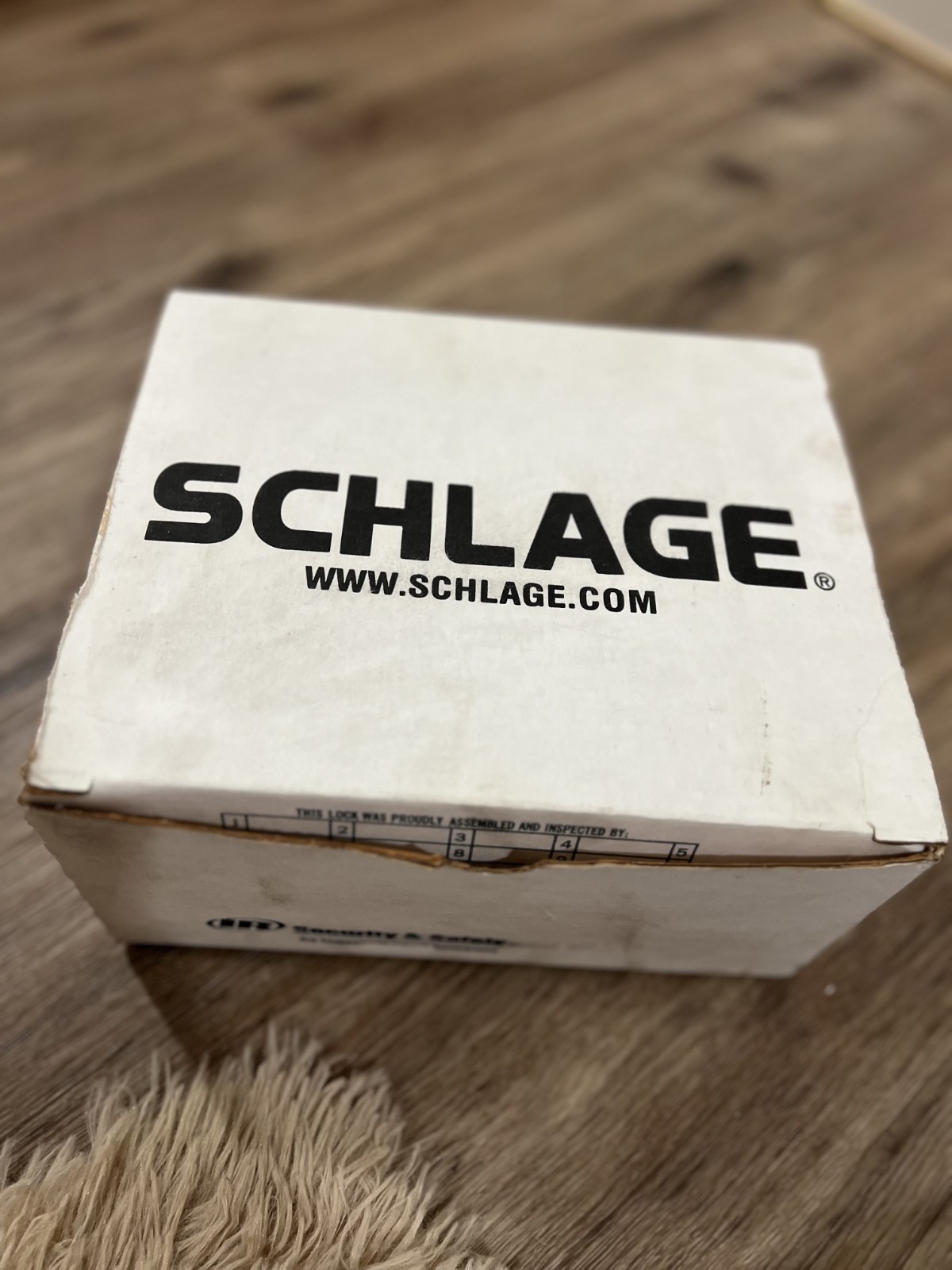 SCHALGE ND82PD RHO 626 DOUBLE CYLINDER LOCK