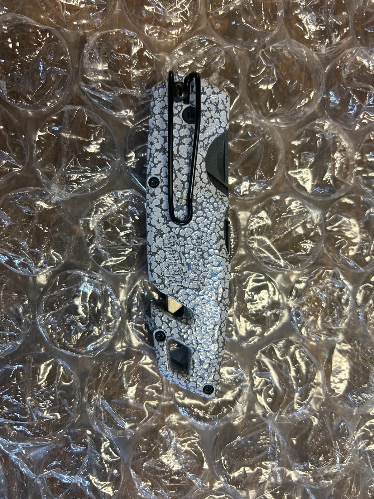 2 Milwaukee fastback knives custom powdercoated. READ DESCRIPTION