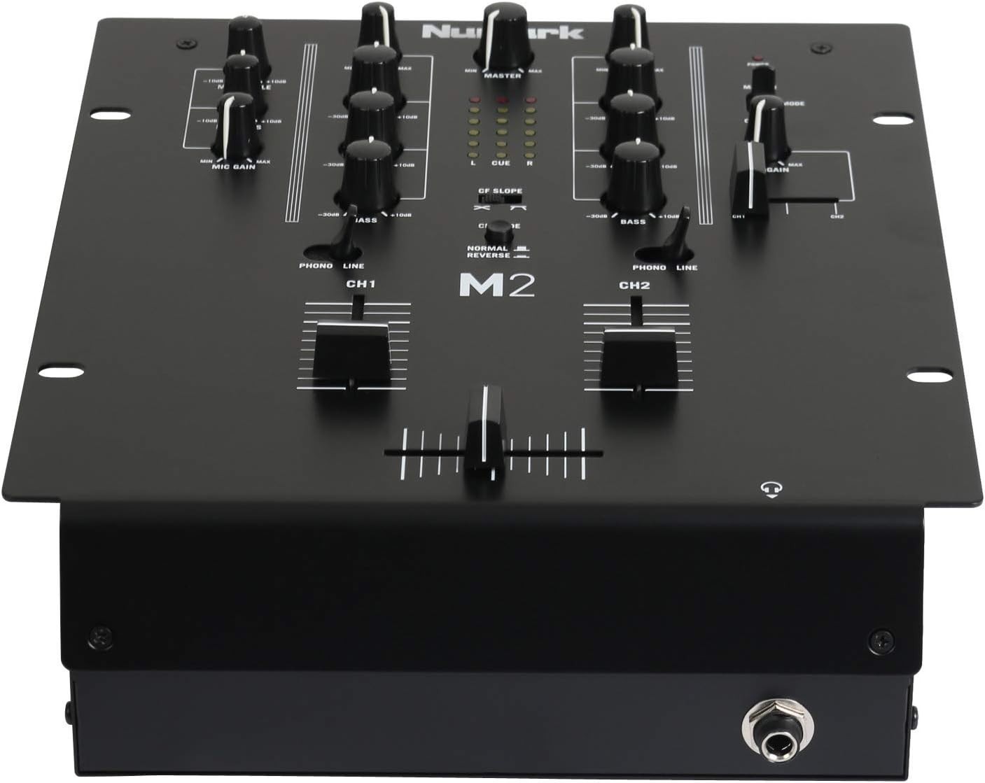 Rack Mountable Scratch Mixer with Microphone Input