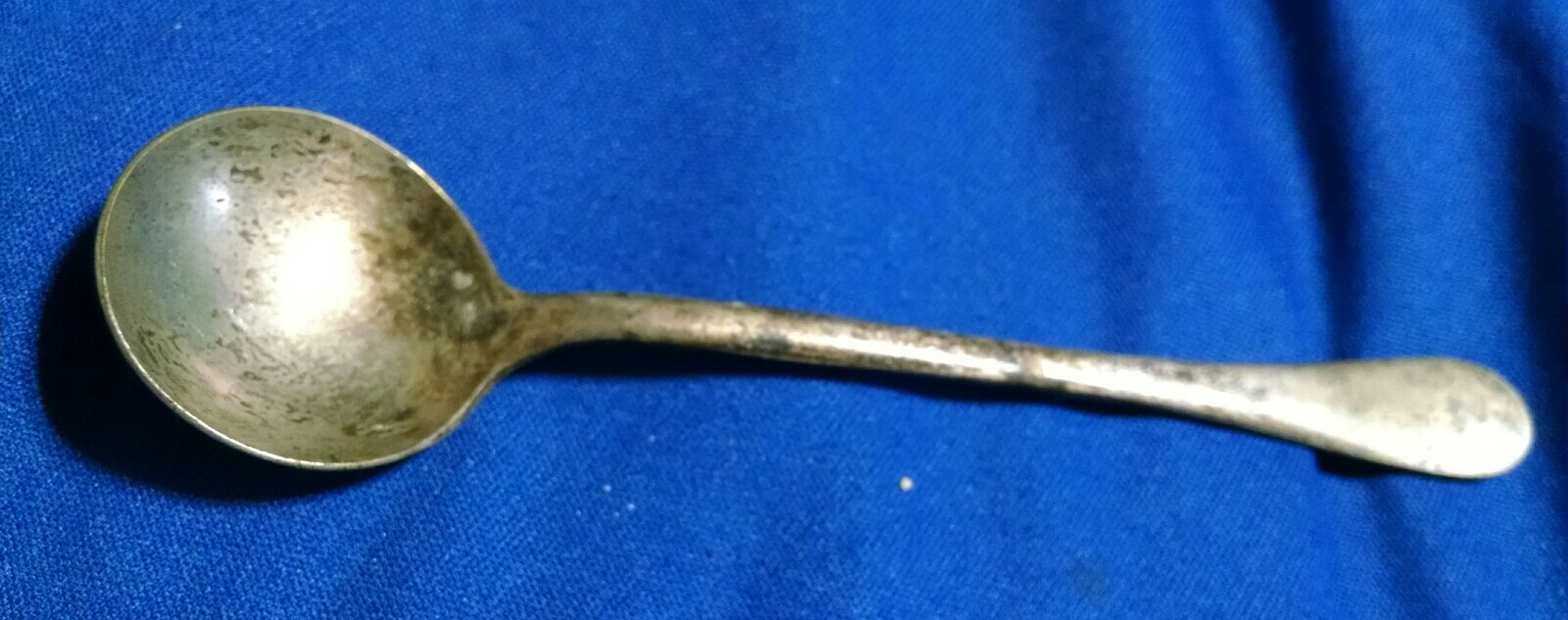 Crown Silver Co sugar spoon 5"