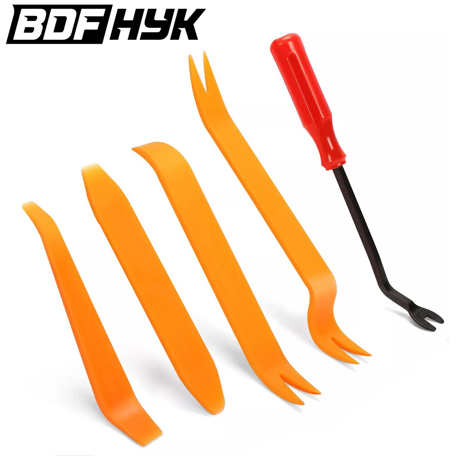 BDFHYK 5Pc Auto Clip Pliers Set Fastener Remover Car Trim Rivet Removal Pry Tool