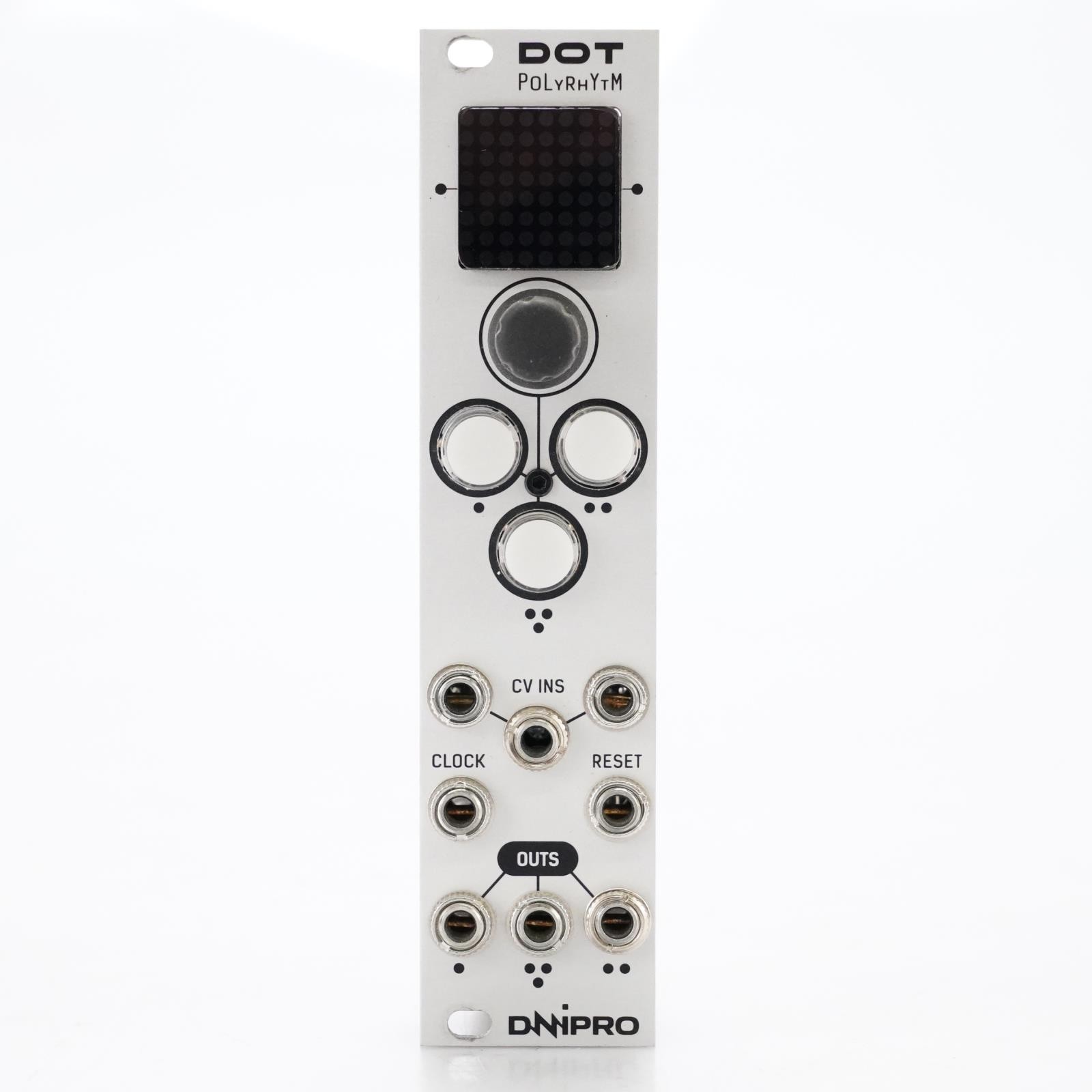 DNIPRO Modular DOT Polyrhythm Trigger Sequencer Eurorack Module #52887