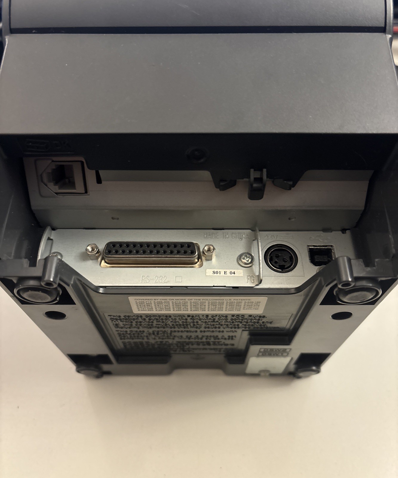 Epson TM-T88V POS USB Serial Thermal Receipt Printer With Cords & Bracket
