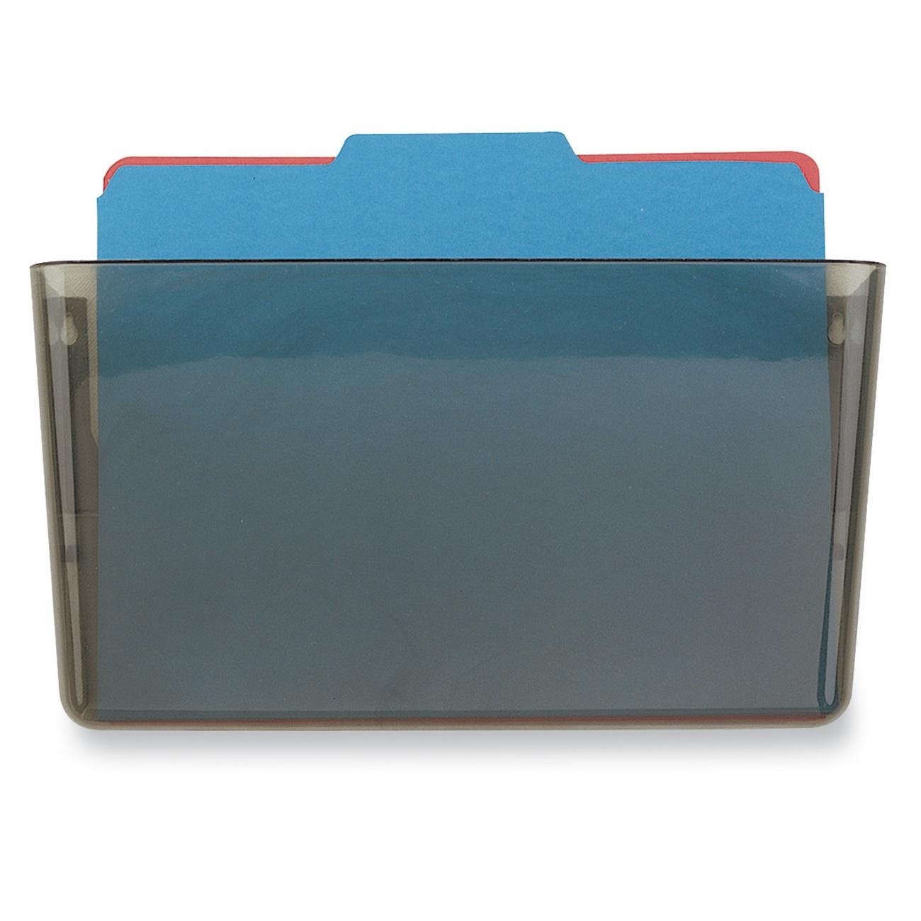 Wall File, Letter Size, 13 x 4 1/8 x 7 Inches, Smoke (21431)