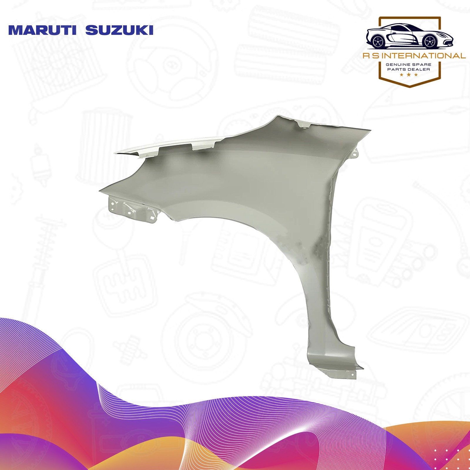 Maruti suzuki genuine front fender panel right side Swift 2018-24 57611M55R10