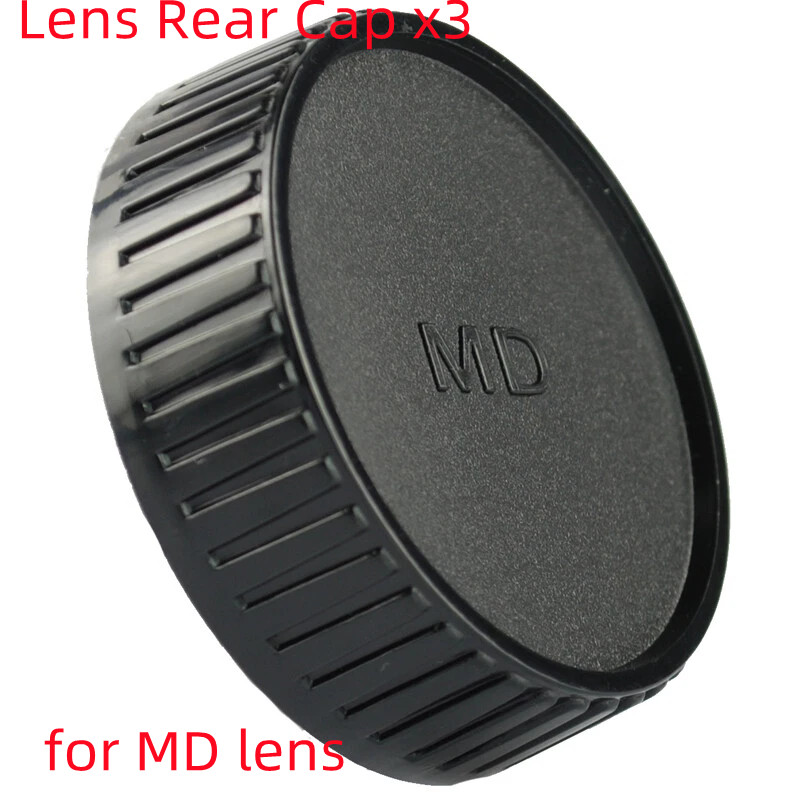 3x MD mount Lens Rear Cap Back Cover Dust protector for MINOLTA MD Camera Lens