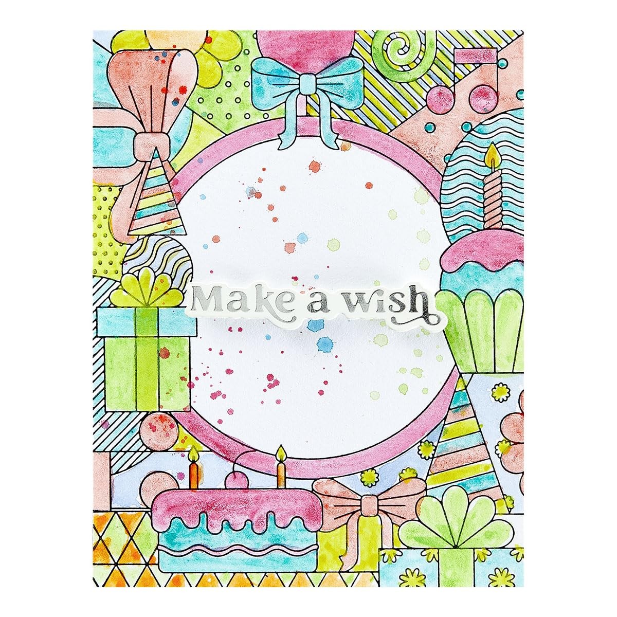 Birthday bash Press Plate