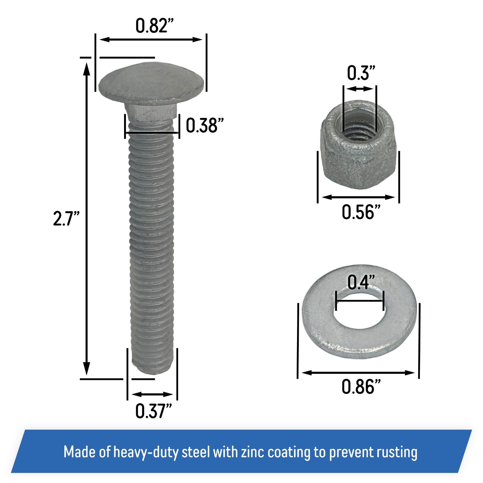 Stationary & Floating Dock Inside Corner Kit, 4 Inside Corners, 8 Backer Plates