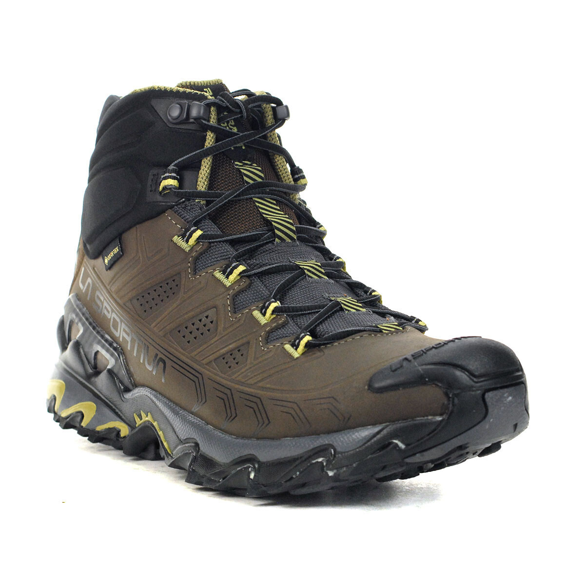 La Sportiva Men's Ultra Raptor II Mid Leather GTX Chocolate/Cedar Hiking Boot...