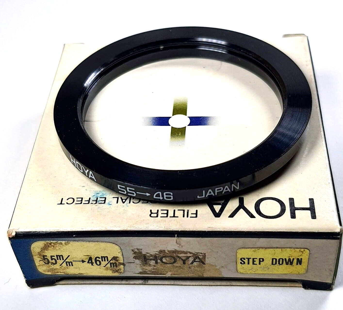 Hoya 55-46mm Step-Down Ring Metal Stepping 55mm Lens to 46mm Filter 55mm-46mm