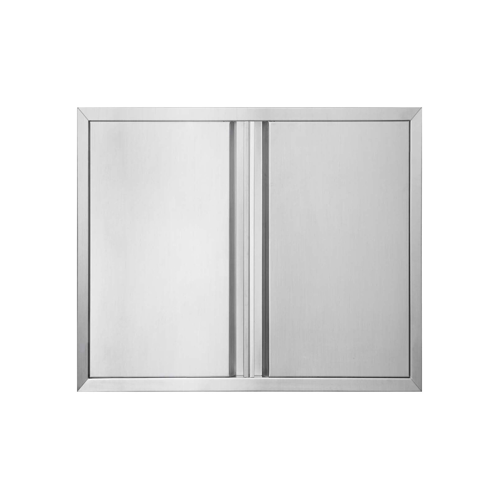 JIE JIN Outdoor Kitchen Door 26" W X 24" H Double Doors BBQ Access Door BBQ I...
