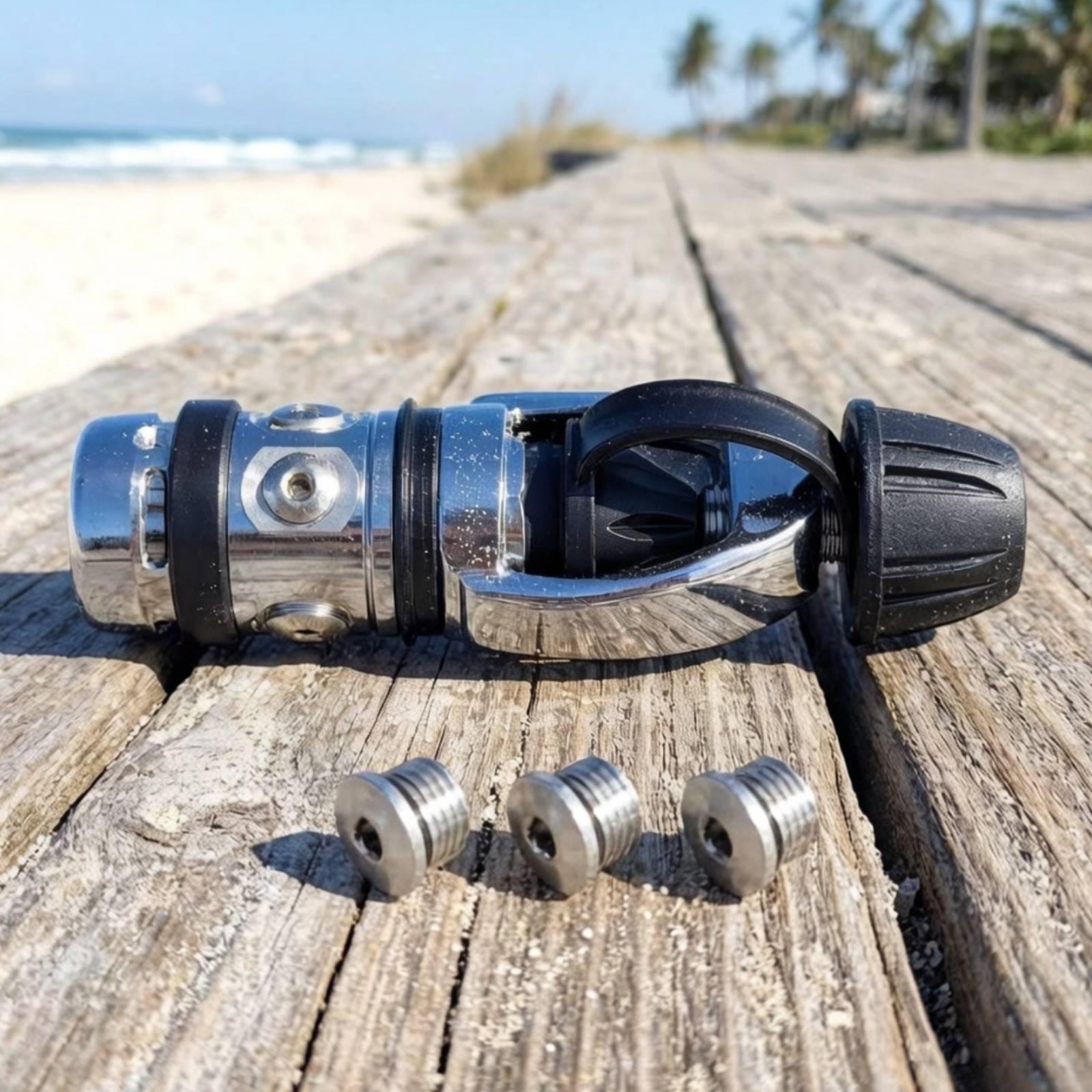 Diving Initial Stage Pressure Reducer Low Breathing Effort Dive Pressure
