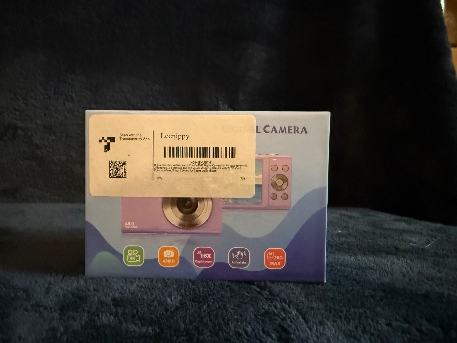 This item is the Lecnippy 4K Autofocus Vlogging/Digital Camera.