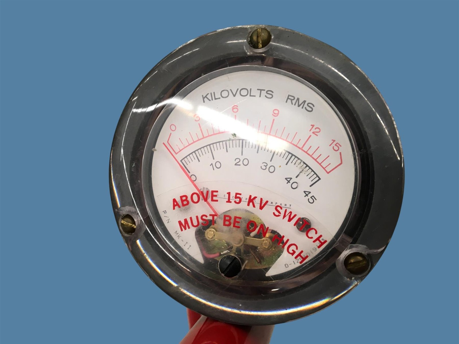 HD Electric Company Mark II Voltmeter/Phasing Tester w/ Case