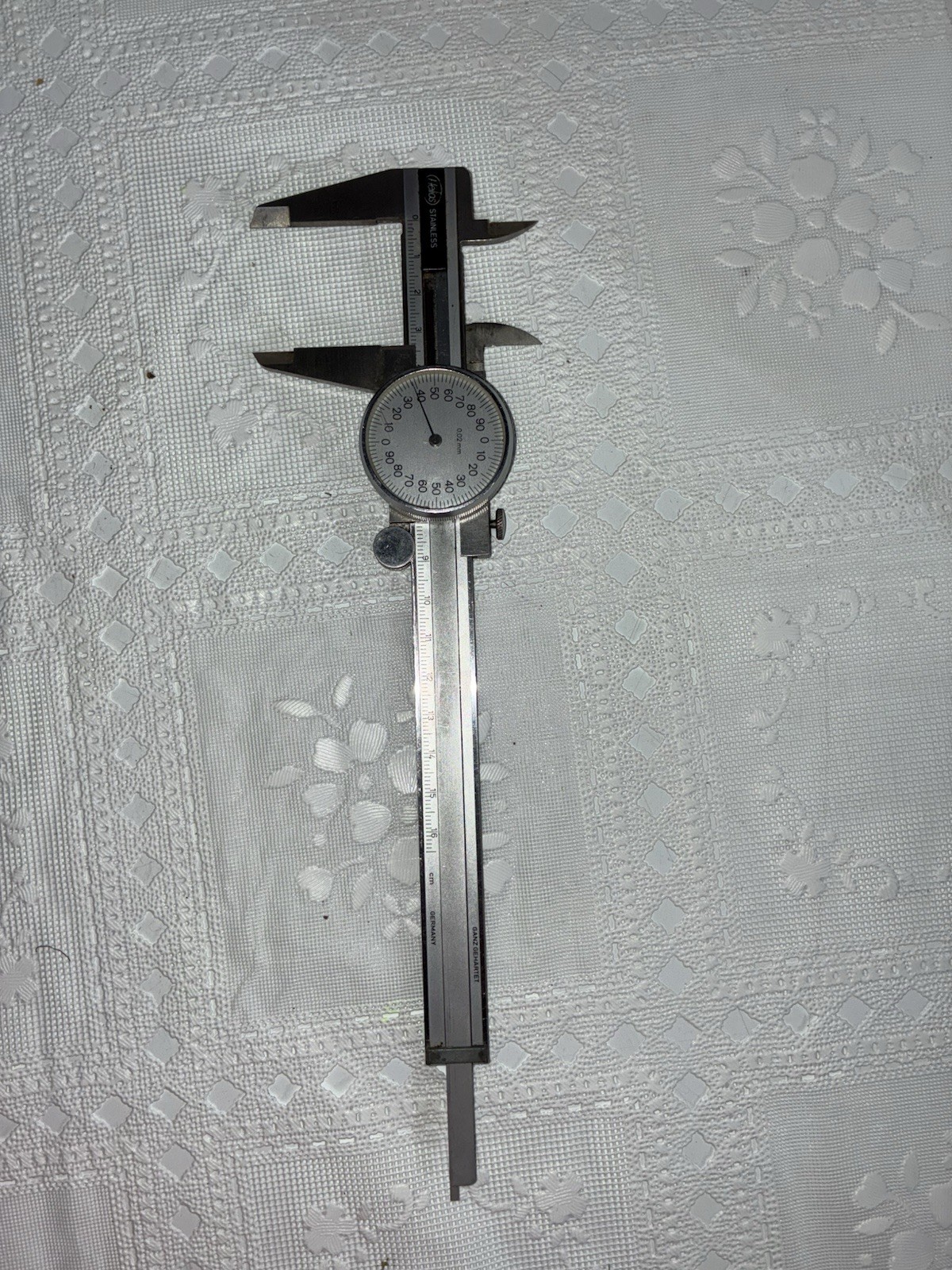 Helios Dial Caliper Silver Face, 5" - VINTAGE