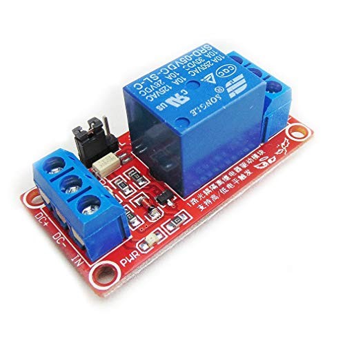 2pcs 5V One Channel Relay Module Relay Switch with OPTO Isolation High Small