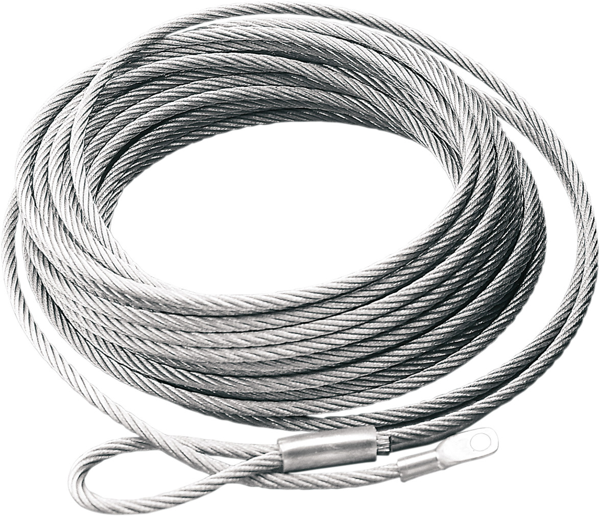 WARN 15236 Replacement Winch Cable 50 Ft A2000 A2500 Universal