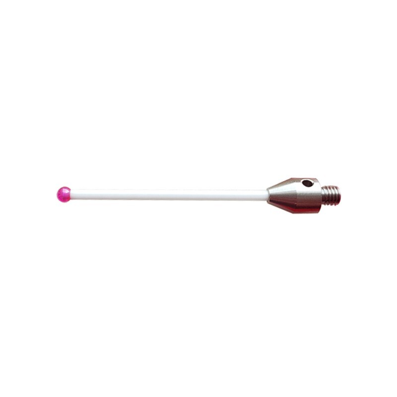 M4 CMM Ceramic Stem Stylus,3mm Ruby Ball,Length 50mm,Compatible Marposs/Renishaw