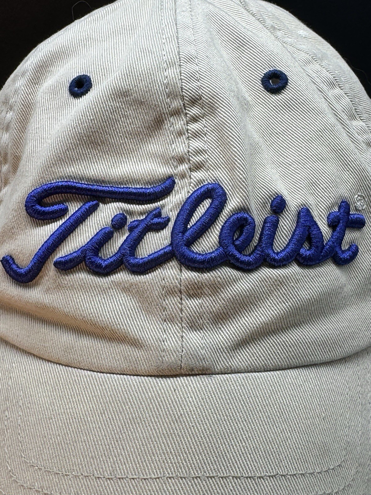 Titleist Golf Baseball Hat Strapback Adjustable Since 1932 On Brim Embroidered