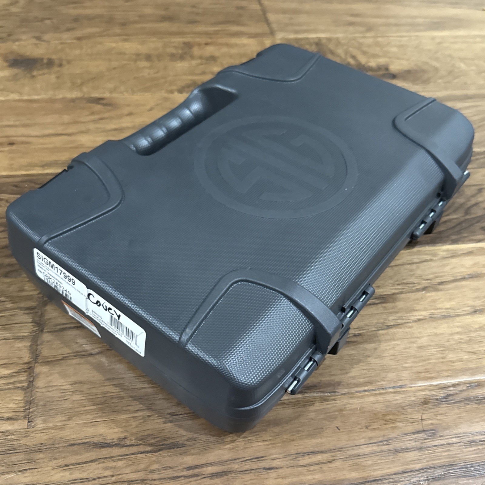SIG Sauer M17 P320 Factory Pistol Case SIGM17999 Hard Case w/ Foam 9mm FREE SHIP