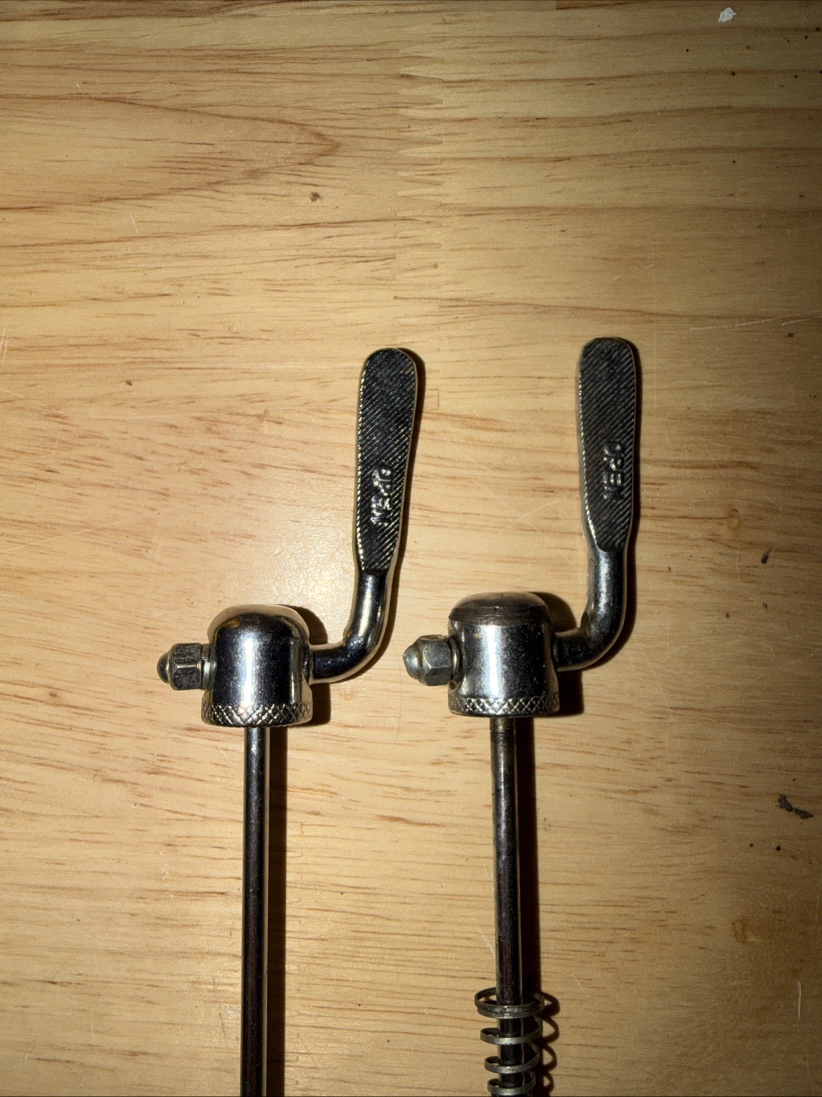 Vintage Quick Release Skewer Set Front And Rear Great Condition.