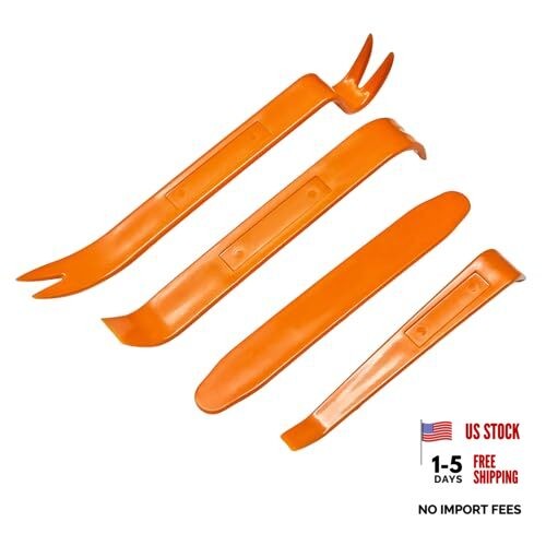 4 PCS Auto Trim Removal Tool Kit, No Scratch Removal Installer Pry Tools for